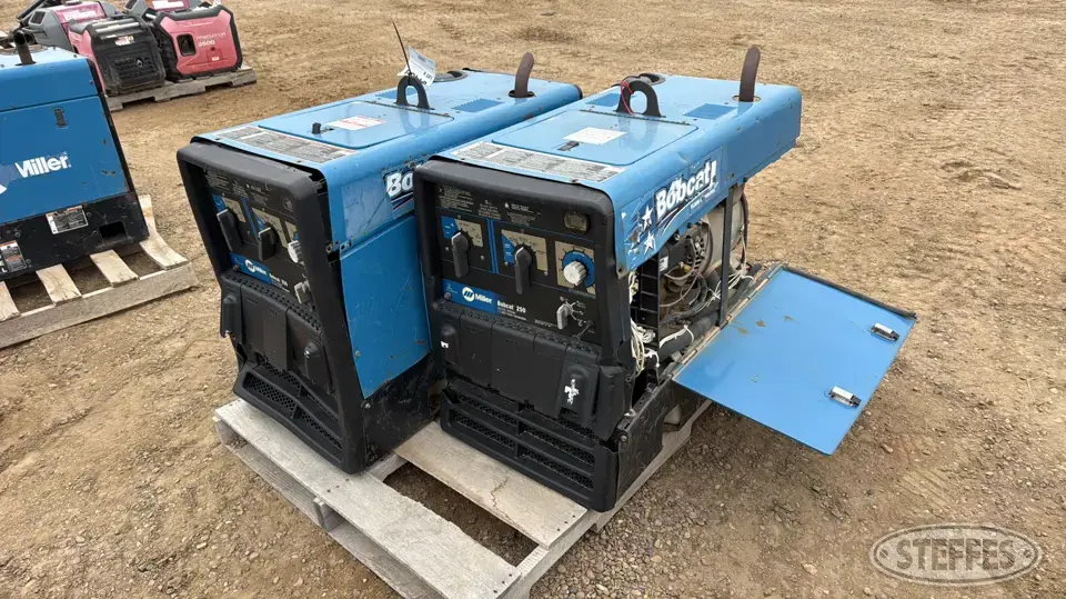 (2) Miller Bobcat 250 Welding