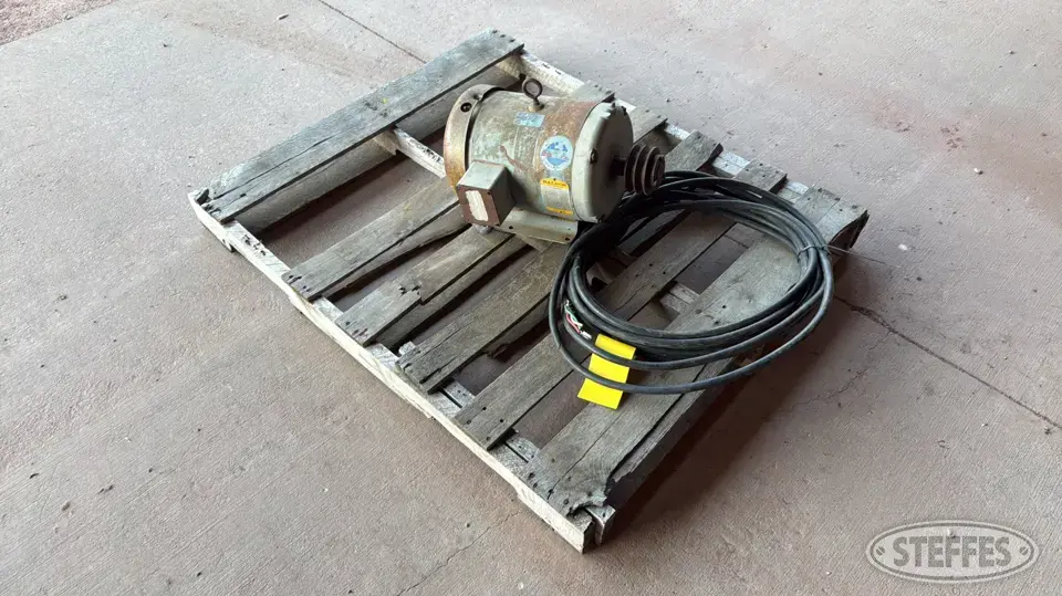 Baldor 3 hp. motor Farm Support Item