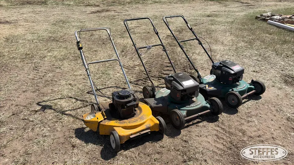 (3) Push mowers