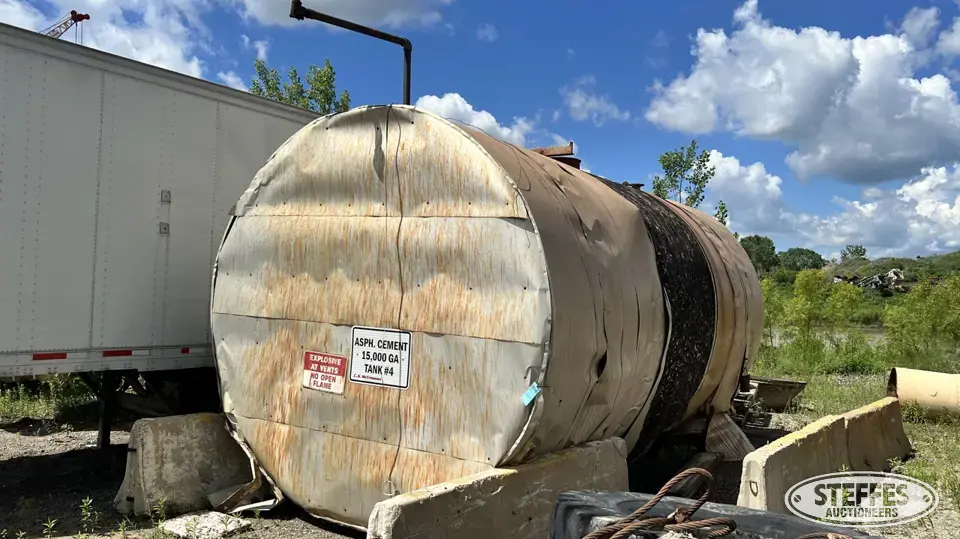 15,000 gal. asphalt/cement/AC tank Asphalt-Other