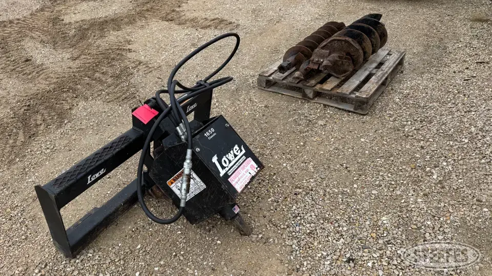 Lowe 1650 Classic Skid Steer Augers-Post Driver