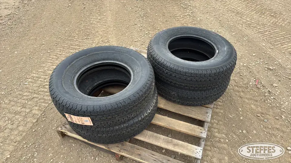 (4) Durun ST225/75R15 trailer tires Passenger-Light Truck Tire