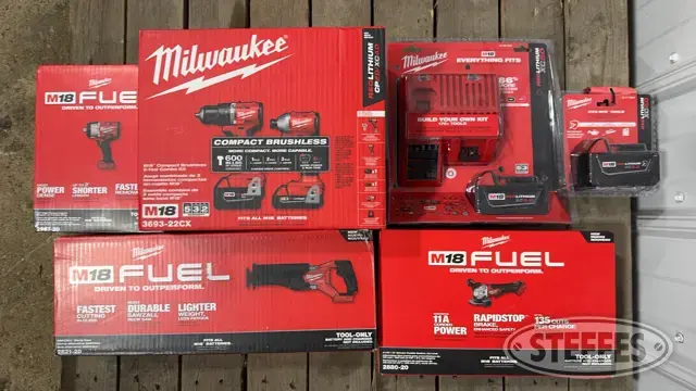 Asst. Milwaukee cordless tools
