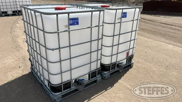 (2) Poly totes