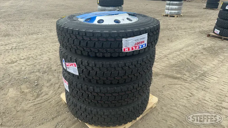 (4) Kapsen HS207 11R24.5 Tires Truck Tire