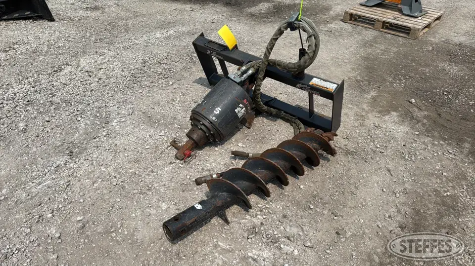 McMillen 24709 Skid Steer Augers-Post Driver