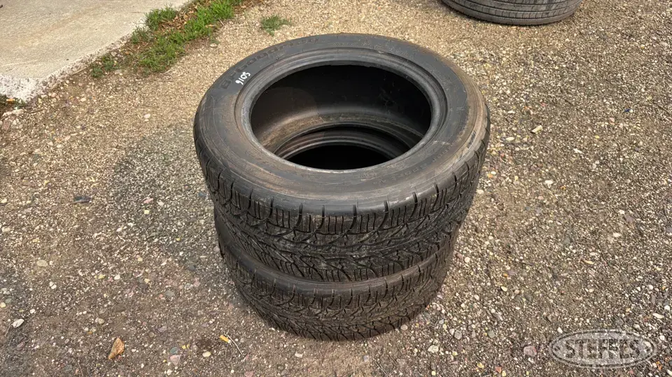 (2) BFGoodrich 245/50ZR16 tires Passenger-Light Truck Tire