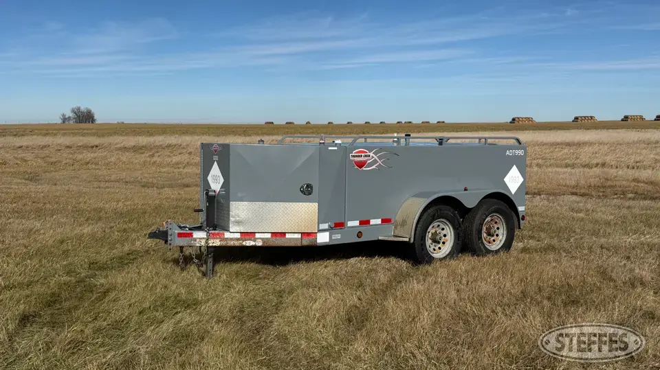 2013 Thunder Creek ADT 990 Fuel-Lube Trailer