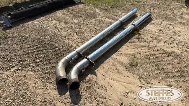 6”x96" straight pipes