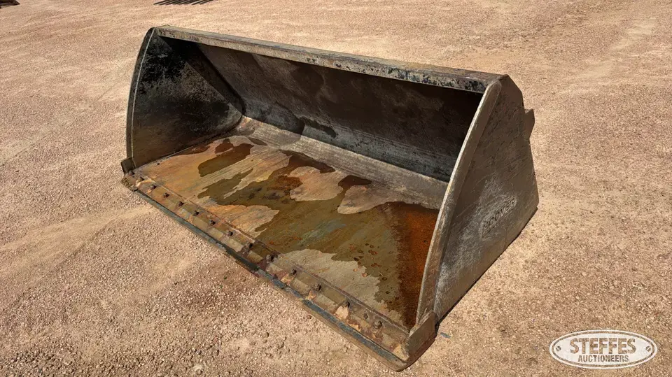 Hoover skid steer bucket