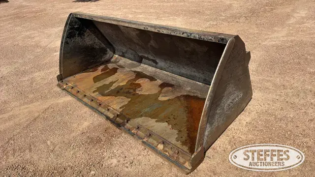 Hoover skid steer bucket