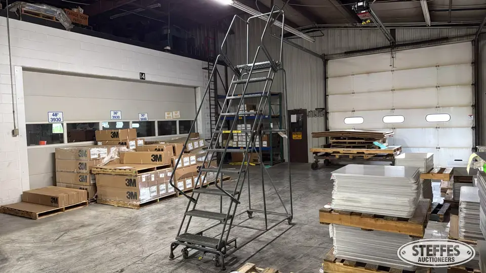 Rolling stairs General Tools and Shop Supply