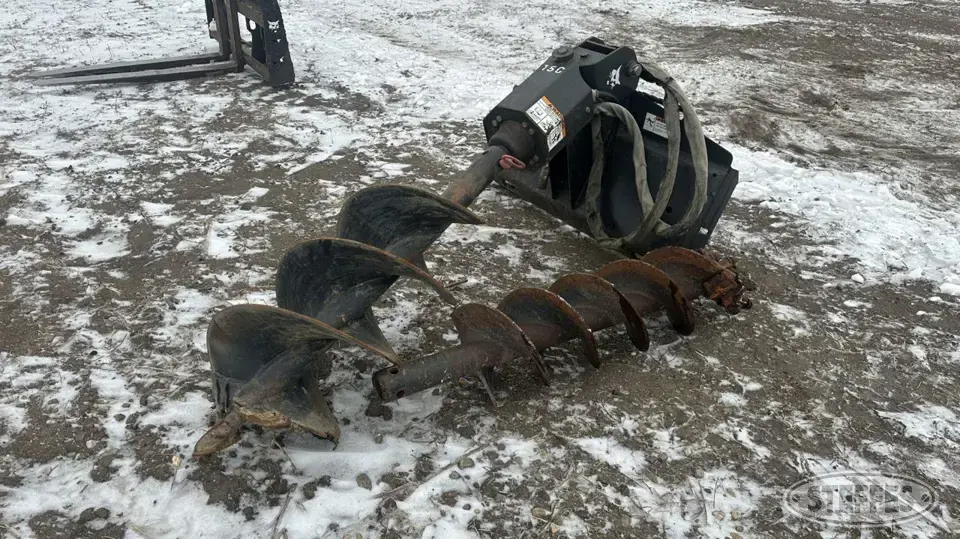 2013 Bobcat 15C Skid Steer Augers-Post Driver