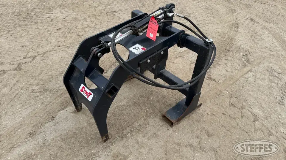 Stout log grapple Skid Steer Fork