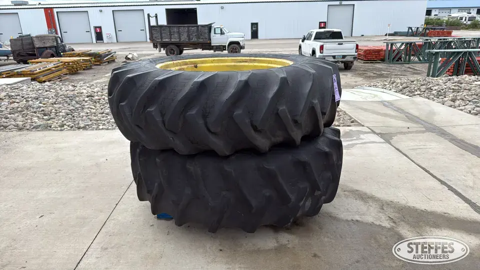 (2) 18.4-38 tires Tractor-Implement Tire
