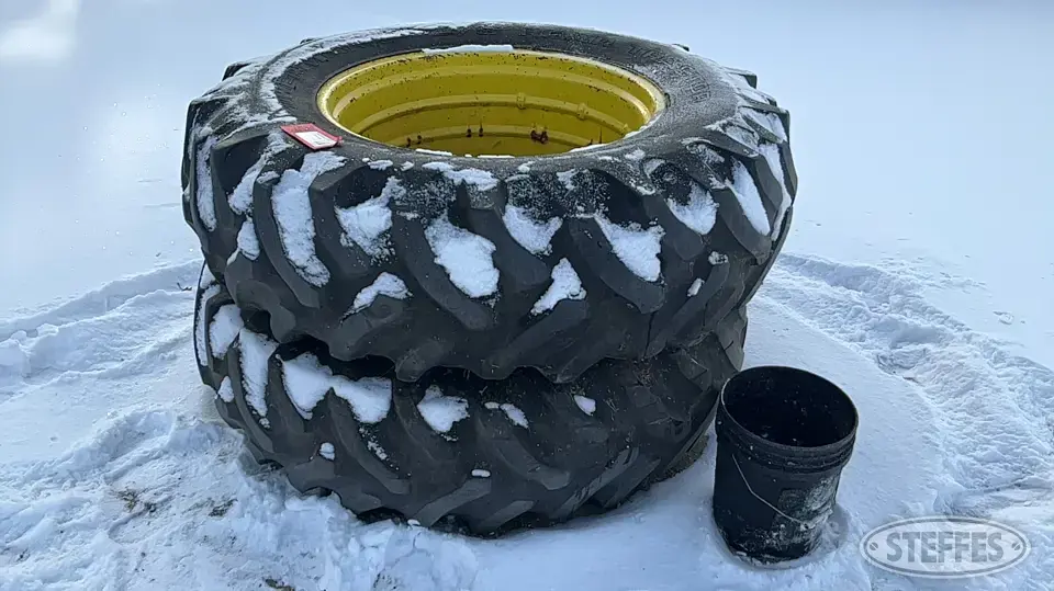 (2) 18.4-34 Duals Tractor-Implement Tire