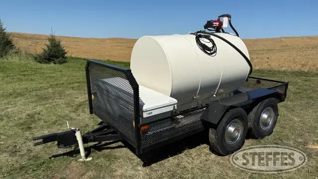 Shop-built fuel trailer