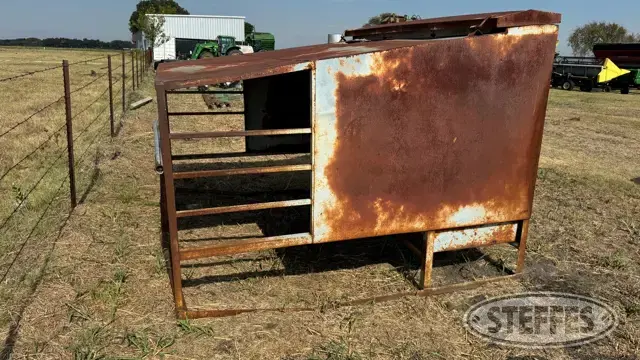 Shop-built calf creep feeder