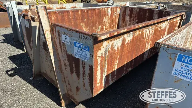 10 yd. roll-off dumpster