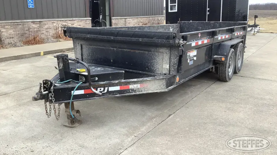 2018 PJ Dump Trailer Bumper Dump Trailer