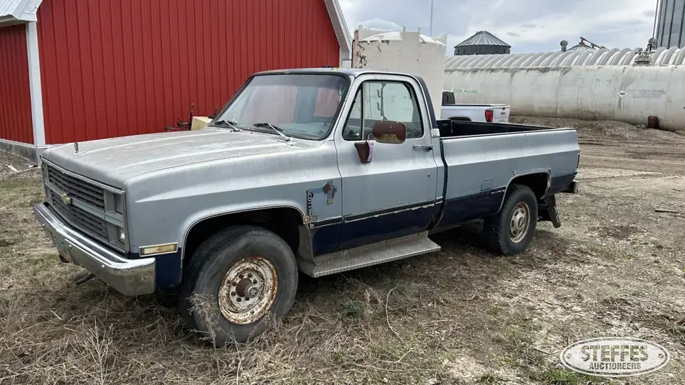 1983 Chevrolet 20 Scottsdale 3 Quarter Ton Pickup