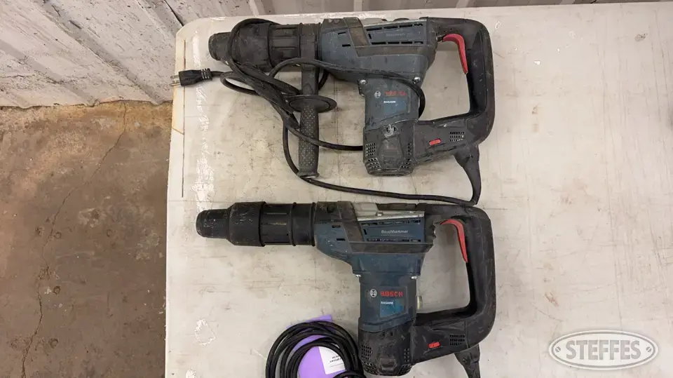 (2) Bosch RH540M Power Tool