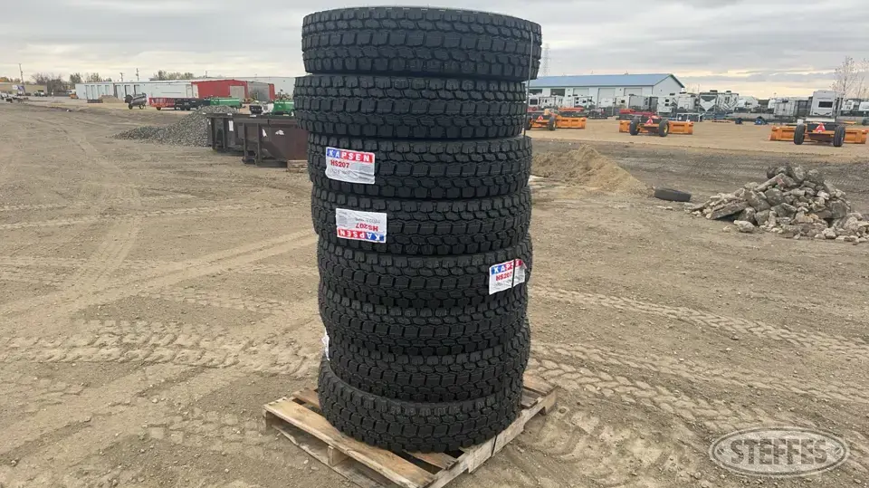 (8) Kapsen HS207 11R22.5 Tires Truck Tire