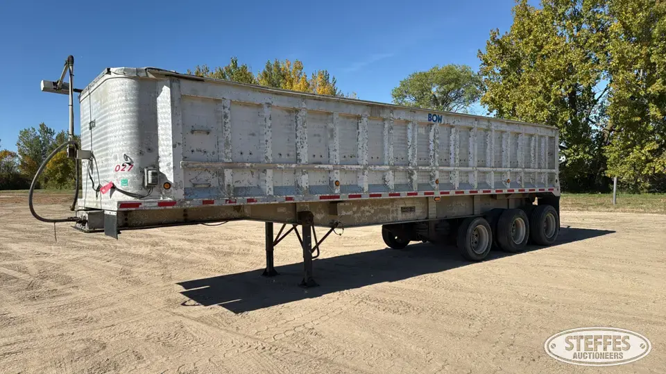 1998 Ravens 335A80 End Dump Trailer