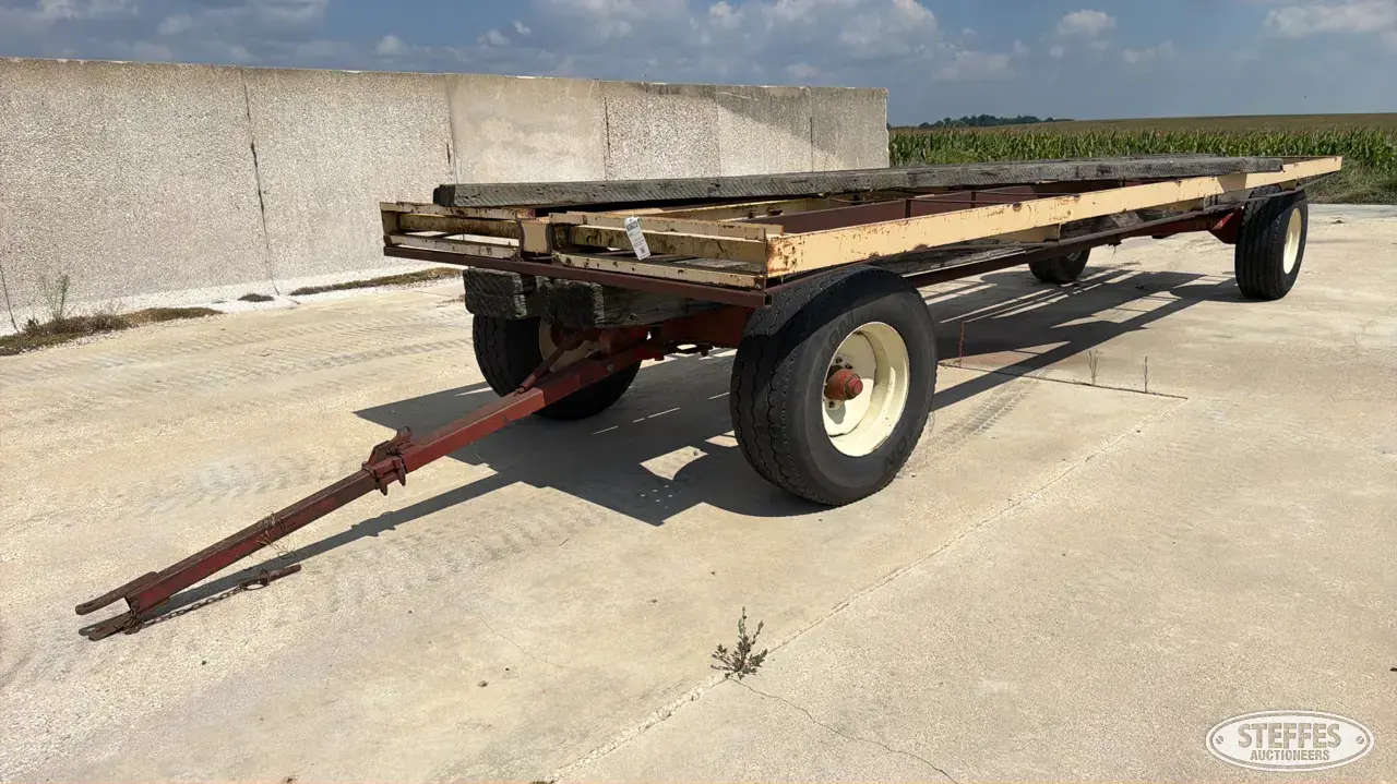 Hay rack Bale Transportation | Steffes Group