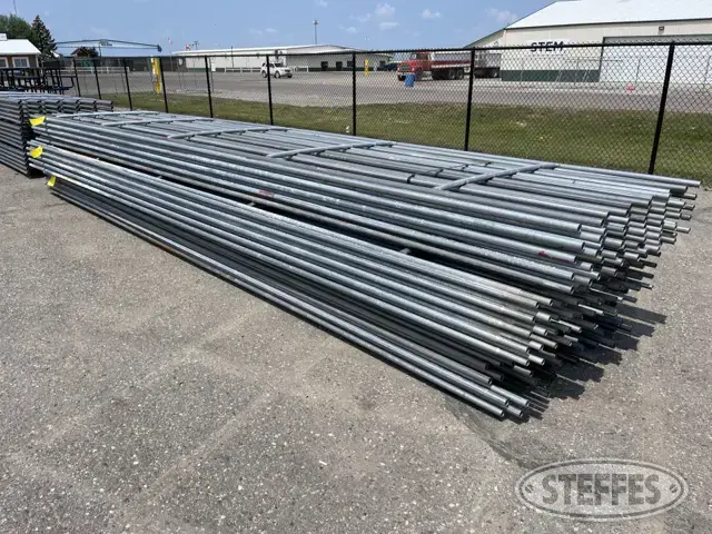 (10) Northeast Pipe & Panel continous fence panels