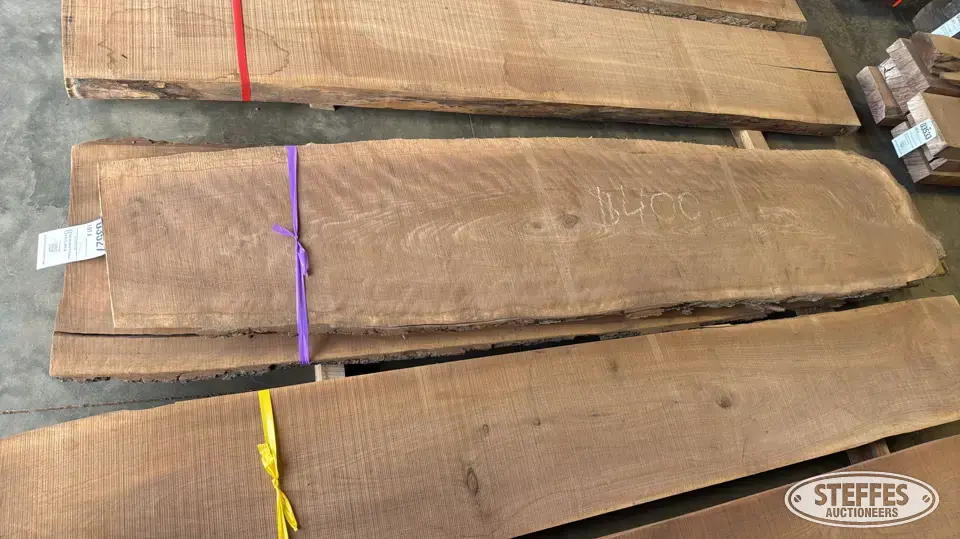 (2) Black walnut slabs Business Inventory