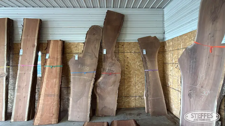 Black walnut slab Business Inventory