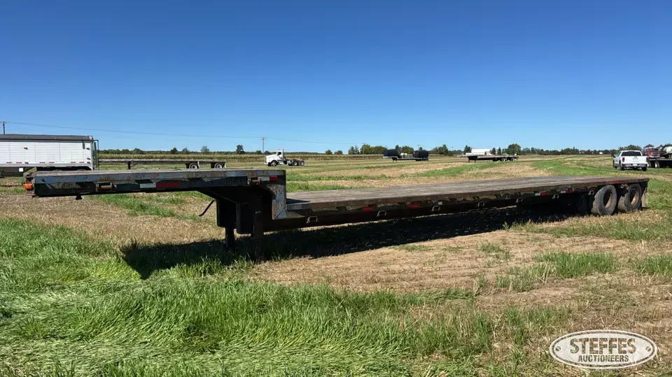 Tandem axle step deck Step Deck Trailer