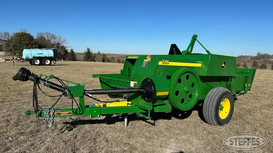 2021 John Deere 338 Square Baler