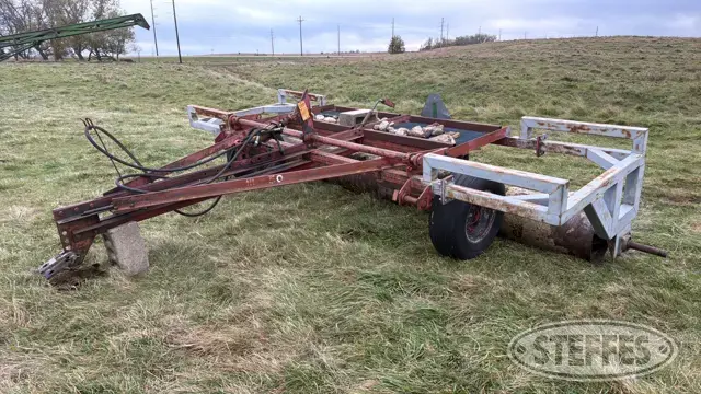 Shop-built land roller