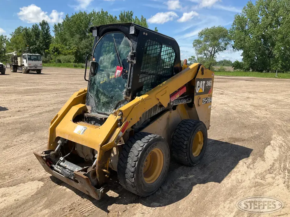 2018 CAT 246D Wheeled Skid Steer
