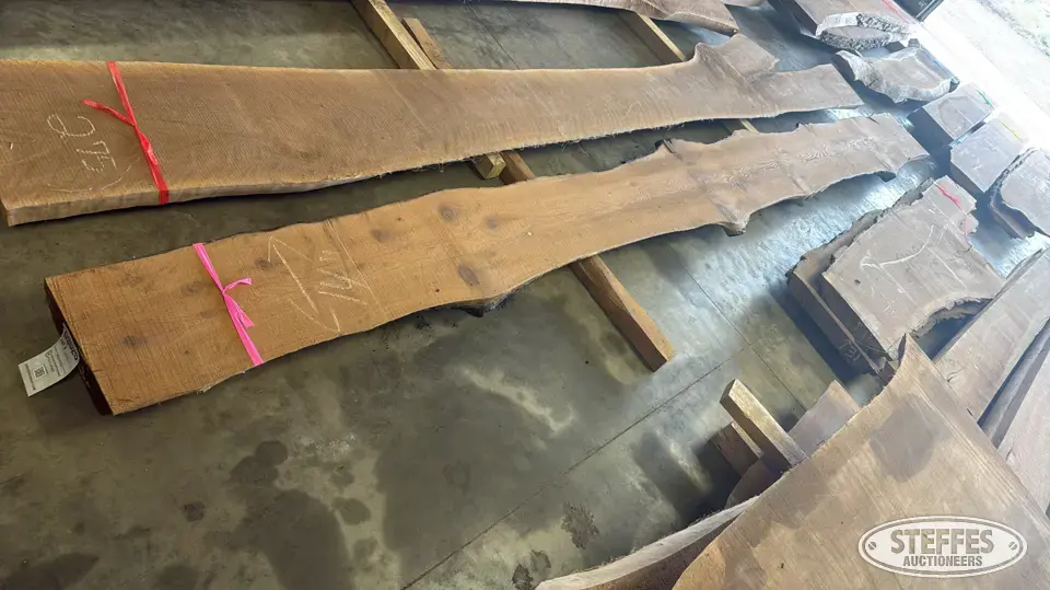 Redwood slab Business Inventory