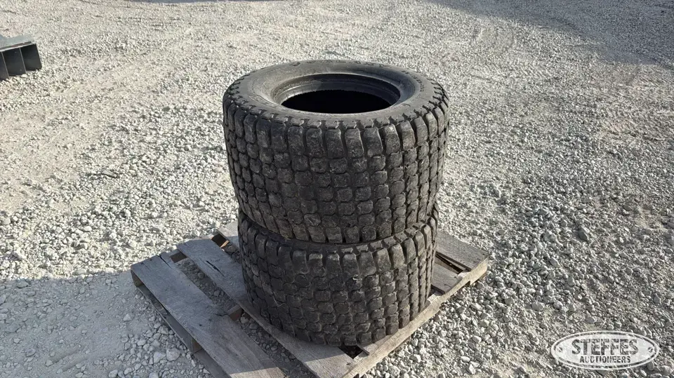 (2) Galaxy 33x15.50-16.5 air seeder tires Tractor-Implement Tire