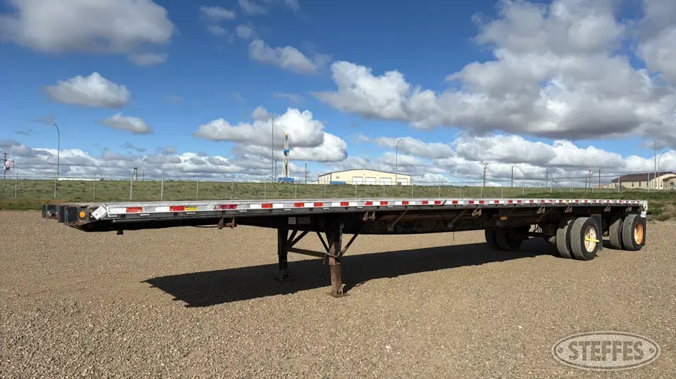 2003 Great Dane GPLWSAR248 Semi Flatbed Trailer