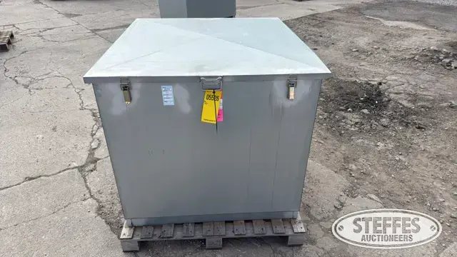 Steel lock box