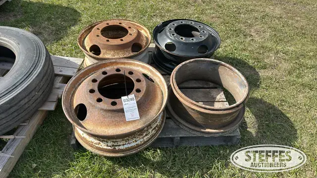(4) Truck wheels