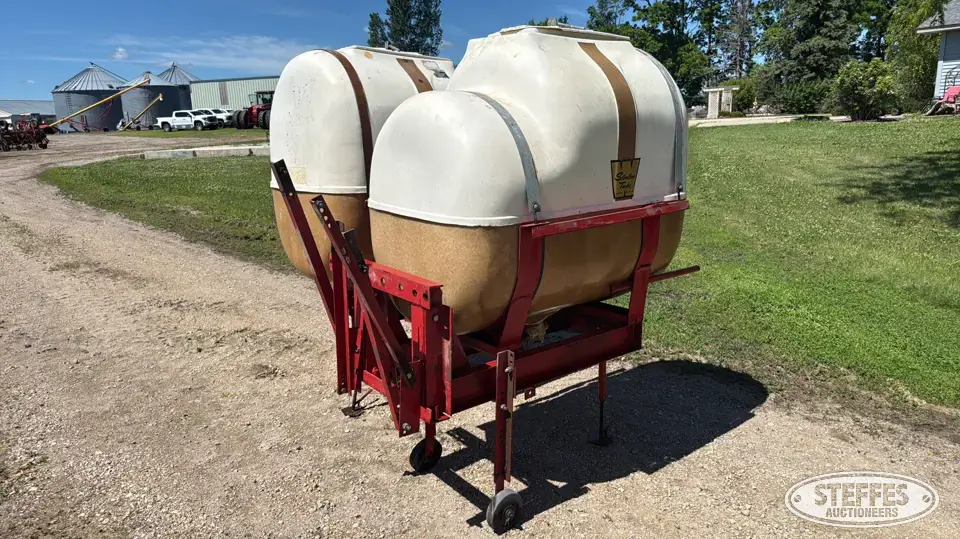 (2) Walsh Slim Jim saddle tanks Liquid Fertilizer Tank