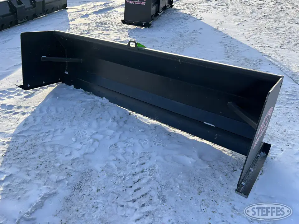 2023 Industrias America G-9 Skid Steer Snow Pushers and Snowblower