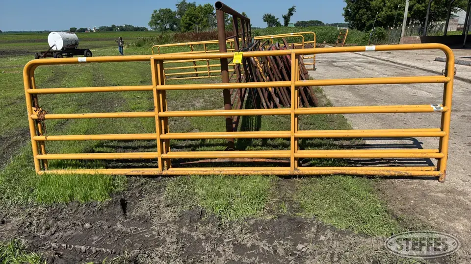 (2) Sioux gates Livestock Handling
