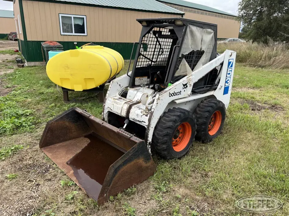 1990 Bobcat 753 Wheeled Skid Steer