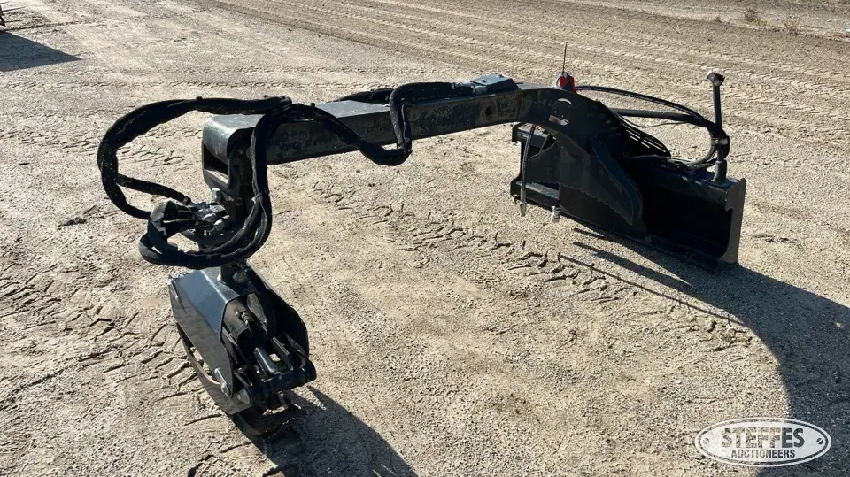 Rotary grapple Skid Steer Trenchers-Cable Plow