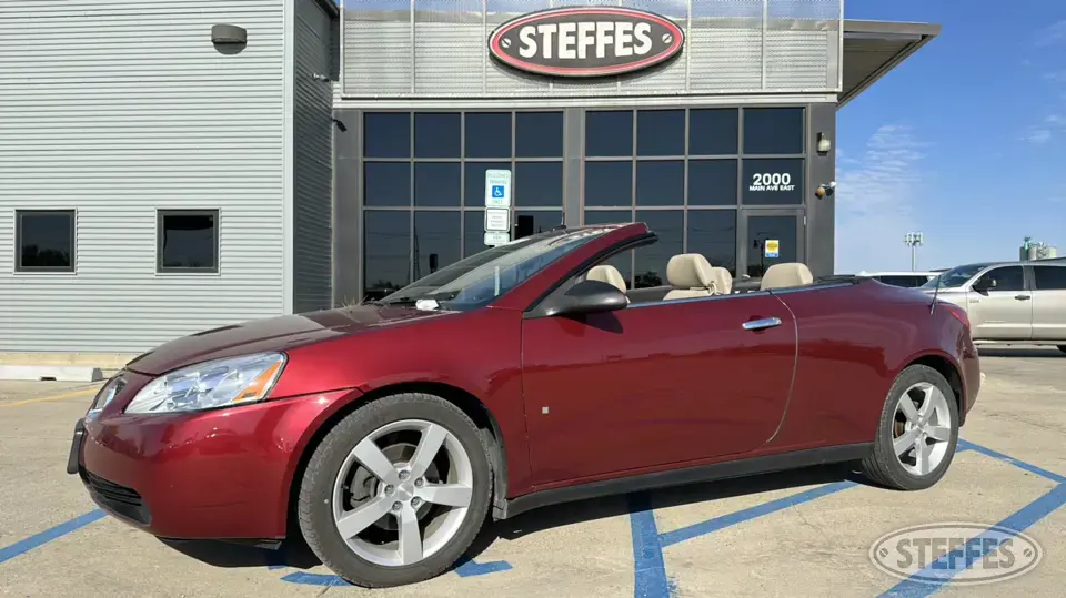 2009 Pontiac G6 GT Convertible Car