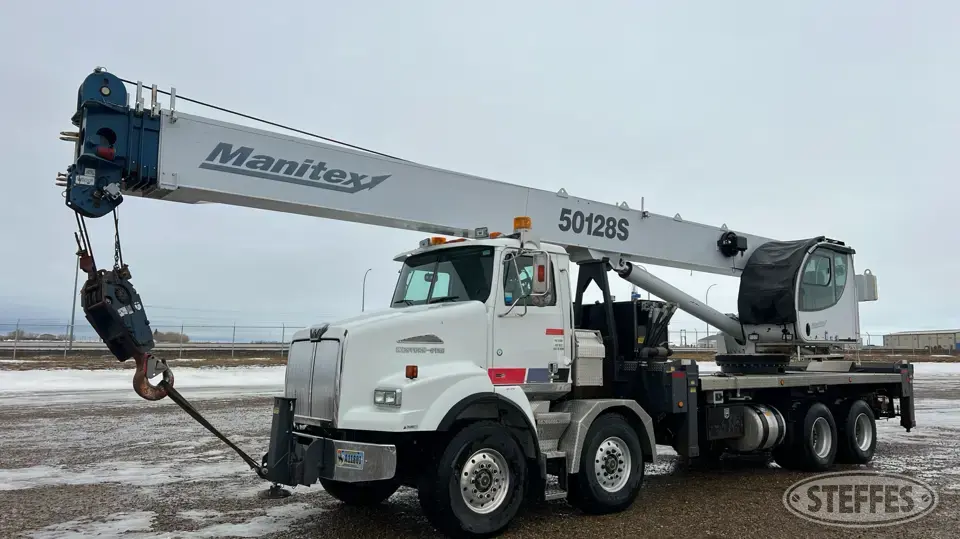 Manitex 50128S on 2013 Western Star 4800TS Boom Truck