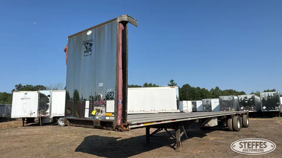 2006 Utility TS2CHA Semi Flatbed Trailer