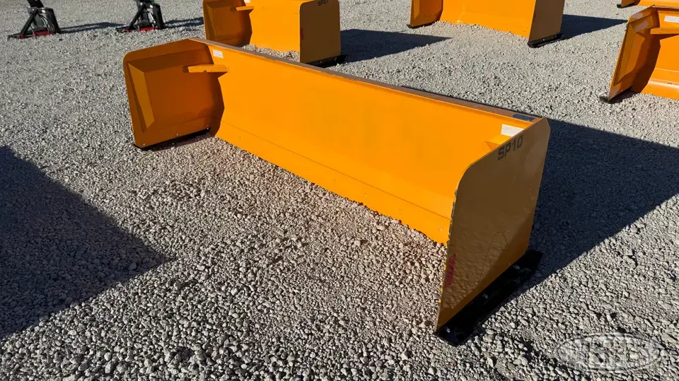 2026 Industrias America SP09 Skid Steer Snow Pushers and Snowblower
